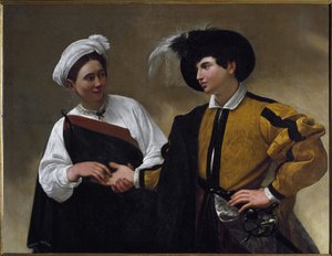 Falcı (tuval üzerine yağlı boya by Michelangelo Merisi da Caravaggio