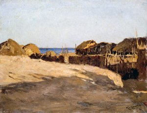 Eritre manzarası, Michele Cammarano (1835-1920)