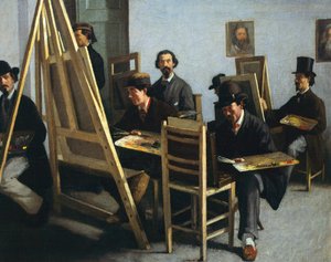 Resim Okulu, Michele Cammarano, 1865 dolaylarında by Michele Cammarano