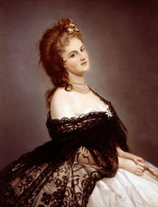 Virginia Oldoini, Castiglione Kontesi, Pierre-Louis Pierson tarafından çekilen bir fotoğraftan sonra, 1862