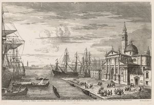 Venedik Manzaraları: St. Marks Havzası, 1741.