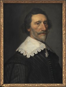 Hollandalı Şair ve Tarihçi Pieter Cornelisz Hooft (1581-1647) by Michiel Jansz van Mierevelt