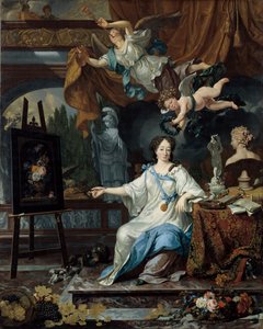 Bir Sanatçının Stüdyosunda Alegorik Portresi, c.1675-1685