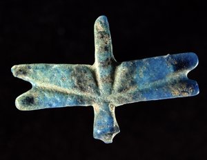 Çekirge veya çekirge, 12-13. Hanedan (mavi fayans)