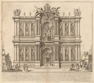 Napoli Krallığı, "Çin" Festivali için by Miguel de Sorellò after Francisco Preciado