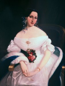 Luisa Pesjak, c1835 by Mihael Stroj