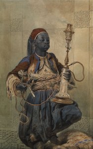 Nargile ile Nubian, 1862