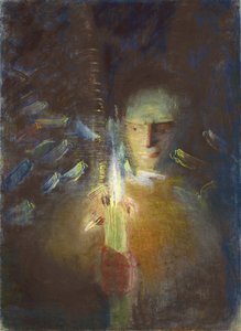 Hakikat bölümü Ciurlionis, Mikalojus Konstantinas (1875-1911). Kağıt üzerine pastel, boyut: 91x66.8