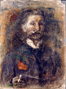 Otoportre, 1904. by Mikhail Aleksandrovich Vrubel