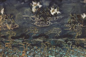 Su zambakları by Mikhail Aleksandrovich Vrubel