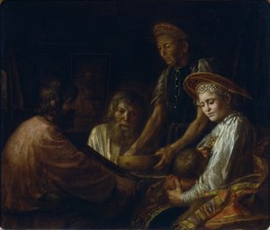 Köylü Yemeği, 1774 by Mikhail Shibanov