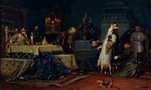 Aptallar ceketi. Boyar Druzhina Andreyevich Morozov, Korkunç İvan