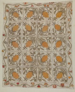 Ananas Yorgan by Mildred E. Bent
