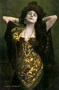Norma Whalley, Avustralyalı aktris, 20. yüzyılın başlarında. by Miller and Lang