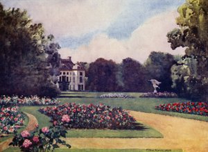 Het Loo (renkli litografi) by Mima Nixon