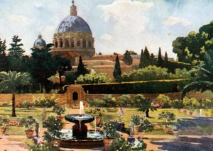 Batık Bahçe, Vatikan, Roma