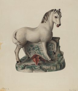 Tebeşir At by Mina Lowry