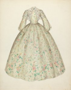 Pelerin Yakalı Elbise by Mina Lowry