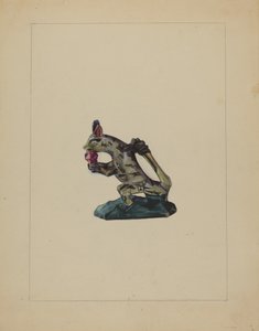 Pa. Alman Heykelcik by Mina Lowry