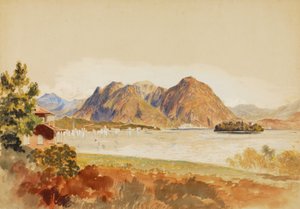 Maggiore Gölü, İtalya, n.d. by Miner Kilbourne Kellogg