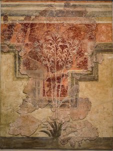 Minos kompozisyonu. "Liliy Freskleri" Paneli by Minoan