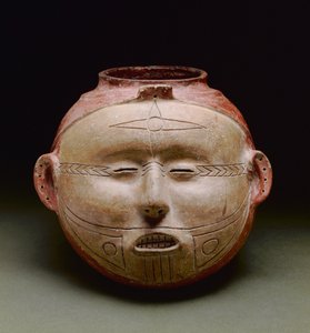 Human effigy vessel, Late Mississippian period, 1300-1500 (ceramic)