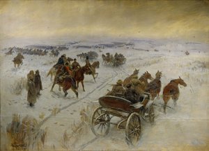 Yegorlykskaya Savaşı, 1928-1929 by Mitrofan Borisovich Grekov