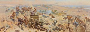 Çaritsyn Savunması by Mitrofan Borisovich Grekov