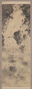 Şelale by Mochizuki Gyokusen