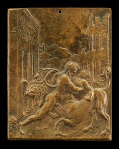 Herkül ve bir Centaur, 1507 veya öncesi. by Moderno
