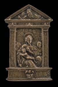 Madonna ve Azizlerle Çocuk, 15. yüzyılın sonu - 16. yüzyılın başı.