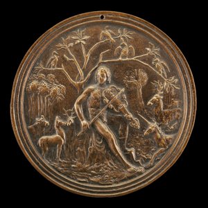 Tarlaların Canavarlarını Büyüleyen Orpheus, 15. yüzyılın sonları - 16. yüzyılın başlarında. by Moderno