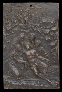 Entombment, 15. yüzyılın sonları - 16. yüzyılın başlarında. by Moderno