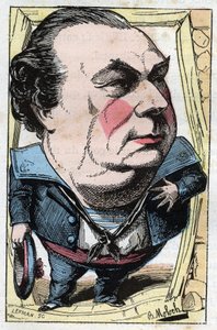 François Dumaine (1831-1893), Fransız komedyen portresi by Moloch