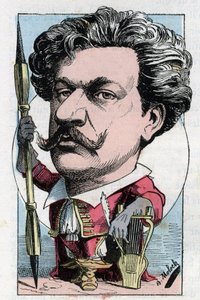Louis Alexandre Gosset de Guines dit Andre Gill (1840 - 1885) Fransız şair ressam Touchatout