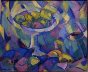 Meyve natürmort, c.1913-14 (tuval üzerine yağlı boya)