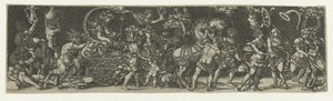 Triomf van Bacchus by Monogrammist AC