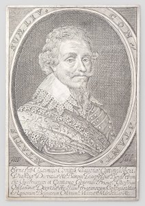 Ernst van Nassau'nun portresi by Monogrammist HW
