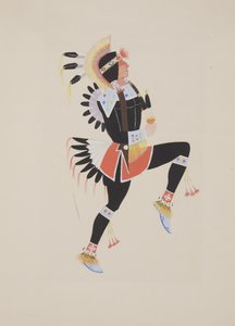 Panel #1, c.1934 (sulu boya)