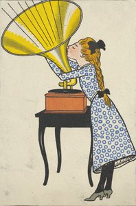 Ey Caruso!, 1911. by Moritz Jung