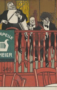 Salon Orkestrası Meier, 1911. by Moritz Jung