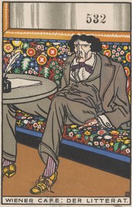Viyana Kafe: Harflerin Adamı Wiener Kafe: Der Litterat, 1911.
