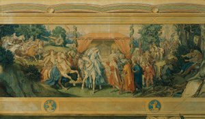 Güzel Melusine: III. Gelin by Moritz Ludwig von Schwind