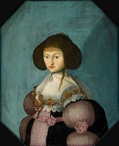 Saksonya Prensesi Magdalene Sibylle 1617-1668, Düşesi..., 1635 ve 1660 yılları arasında. by Morten Steenwinkel