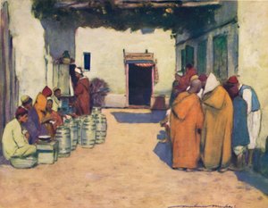 Bir Avlu, 1903 by Mortimer L Menpes