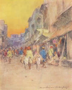Sessiz Bir Sokak, 1905 by Mortimer Ludington Menpes