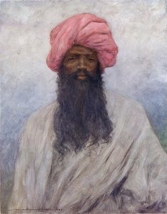 Tipik Bir Beluç (renkli taş) by Mortimer Ludington Menpes
