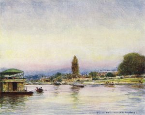 Nehirden Hampton Court, by Mortimer Ludington Menpes