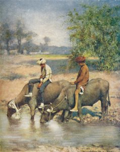 Boş Zaman, 1905 by Mortimer Ludington Menpes