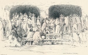 Puebla'da gün ortası, c1895, 1896 by Mortimer Ludington Menpes